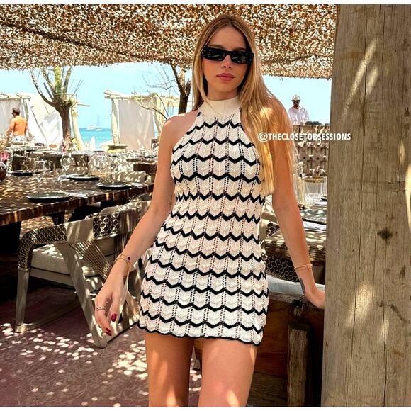 BLOGGER FAVE!!! ZARA Knit Mini Dress NWT - Picture 6 of 16